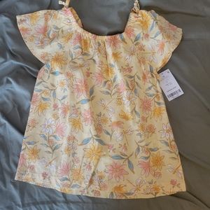 NWT Carters flower top